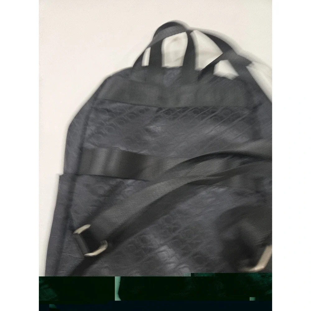 Calvin Klein Black Logo Print Unisex Backpack